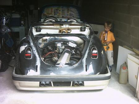 VW coccinell Spider